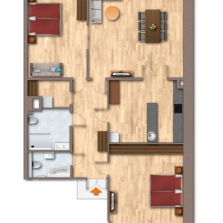 Koenigin Der Hanse - Im Herzen Der Altstadt, 3 Zimmer, Wifi Appartamento Lubecca